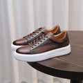 Top Layer Cowhide Men's Shoes Black Commute Leisure Oryntix