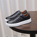 Top Layer Cowhide Men's Shoes Black Commute Leisure Oryntix