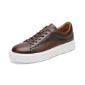 Top Layer Cowhide Men's Shoes Black Commute Leisure Oryntix