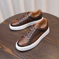 Top Layer Cowhide Men's Shoes Black Commute Leisure Oryntix